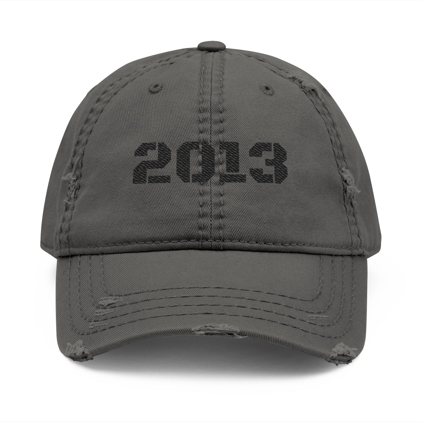 Distressed Dad Hat with Custom Embroidery, Casual Accessories for Everyday Wear, Gift for Dad, Birthday or Anniversary, Stylish Cap - TRV