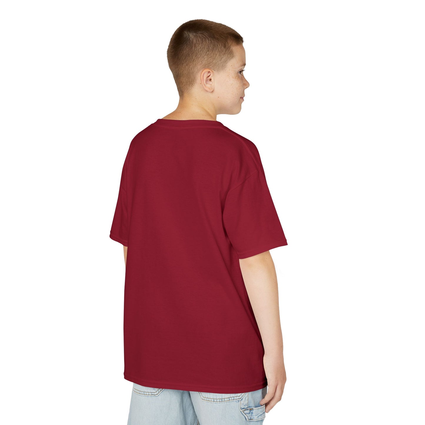 Cute Kids Heavy Cotton Tee - K-Pop Inspired Love Gesture