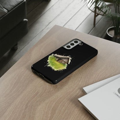 Rustic Farmhouse Phone Case, Cute Cottage Design, Tough Cases for Nature Lovers, Eco-Friendly Gift, Customizable Tech Accessories - TRV