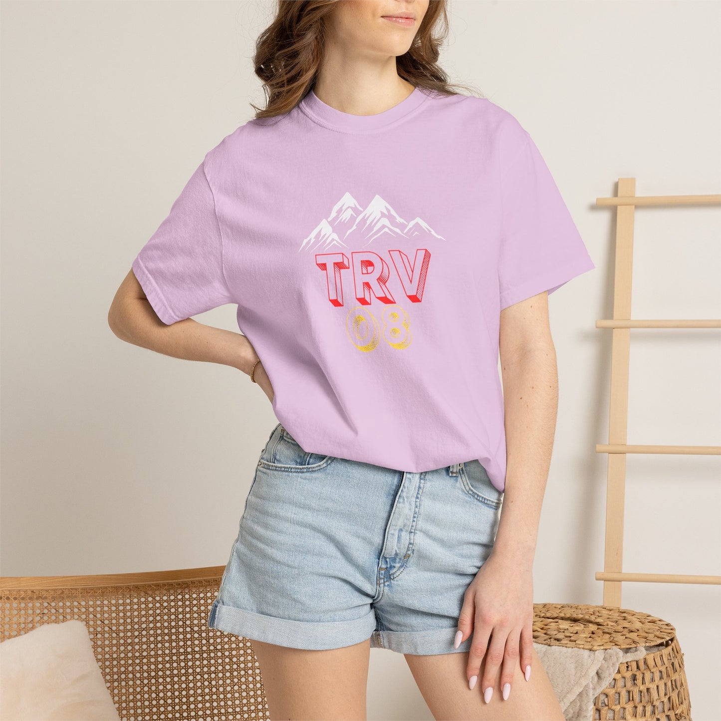 TRV08 Logo Tee | Unisex Garment-Dyed T-Shirt