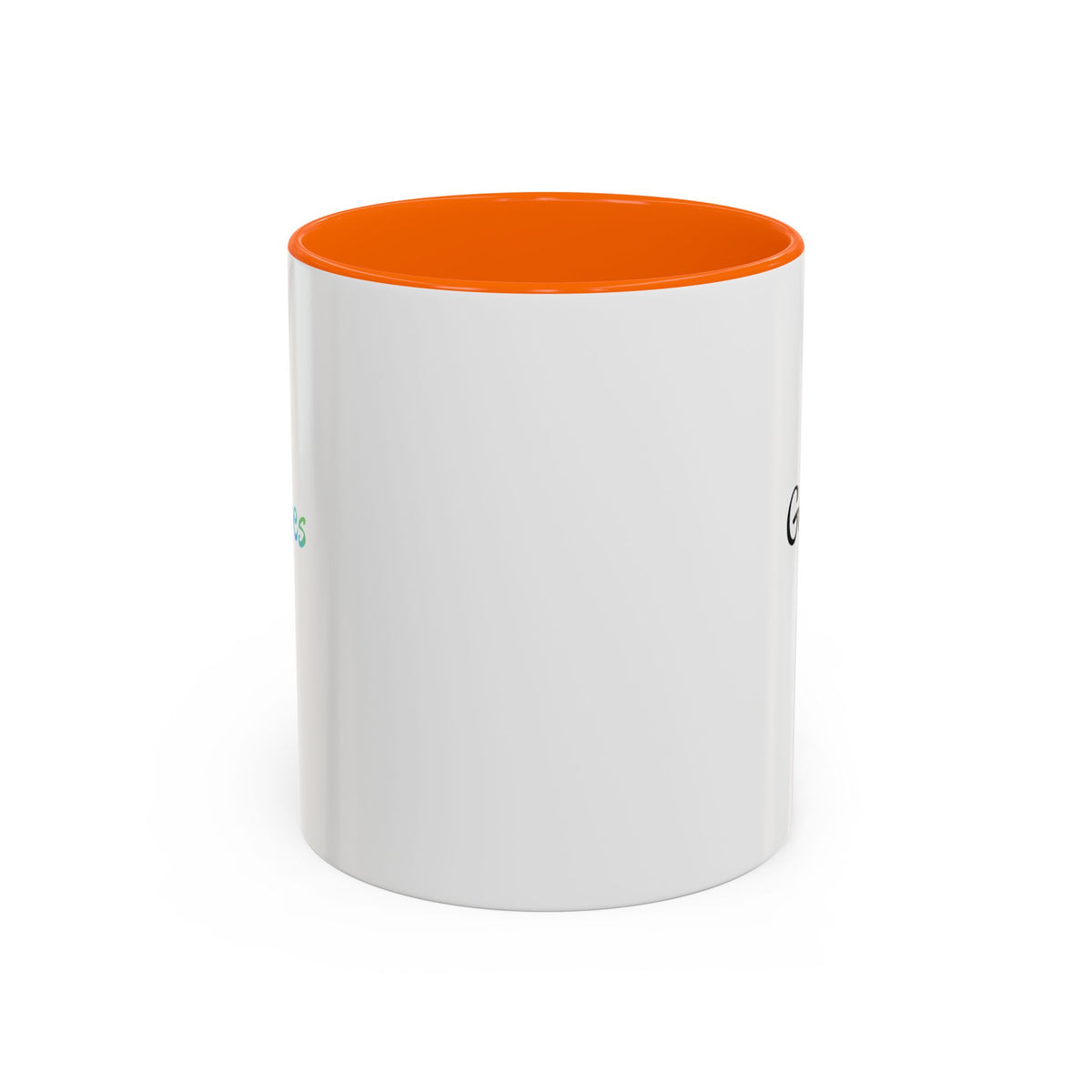 Printify Good Vibes Only accent coffee mug with positive morning inspirational message and modern design.