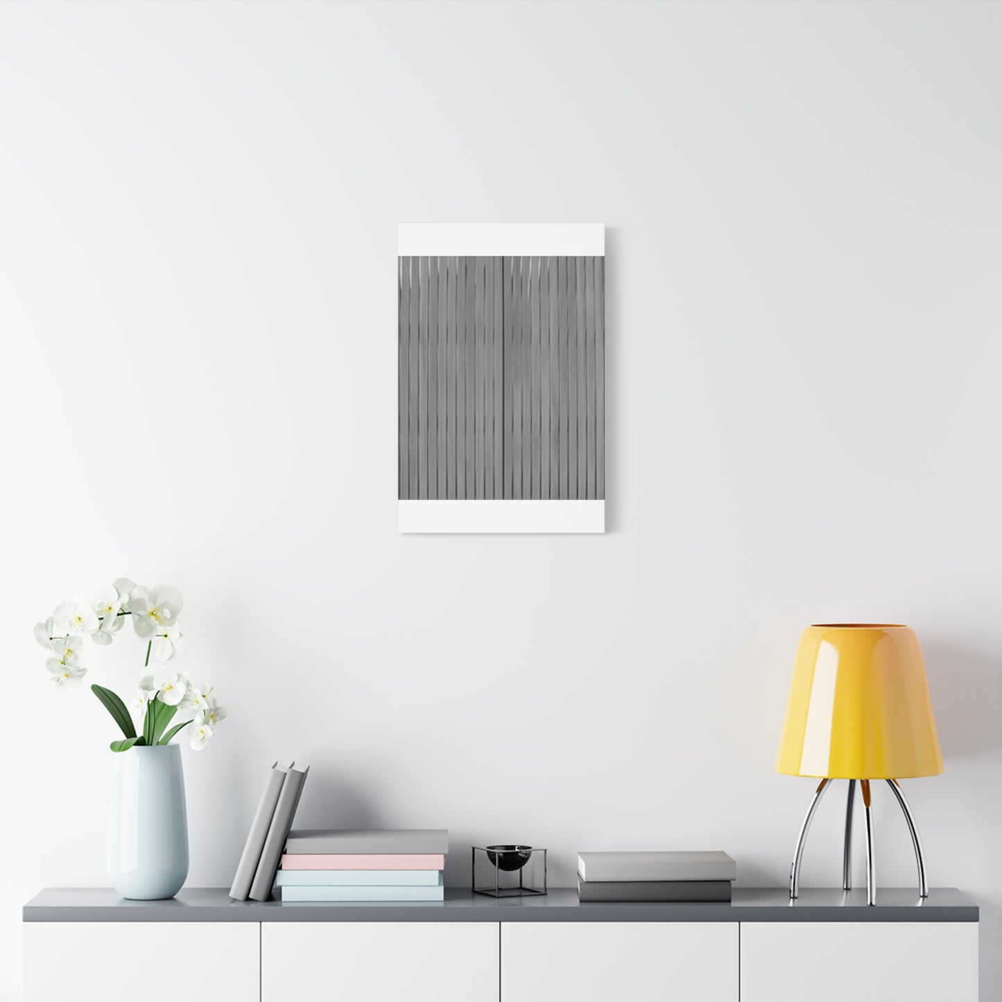 Modern Striped Canvas Art - 1.25" Stretched Wall Decor - TRV