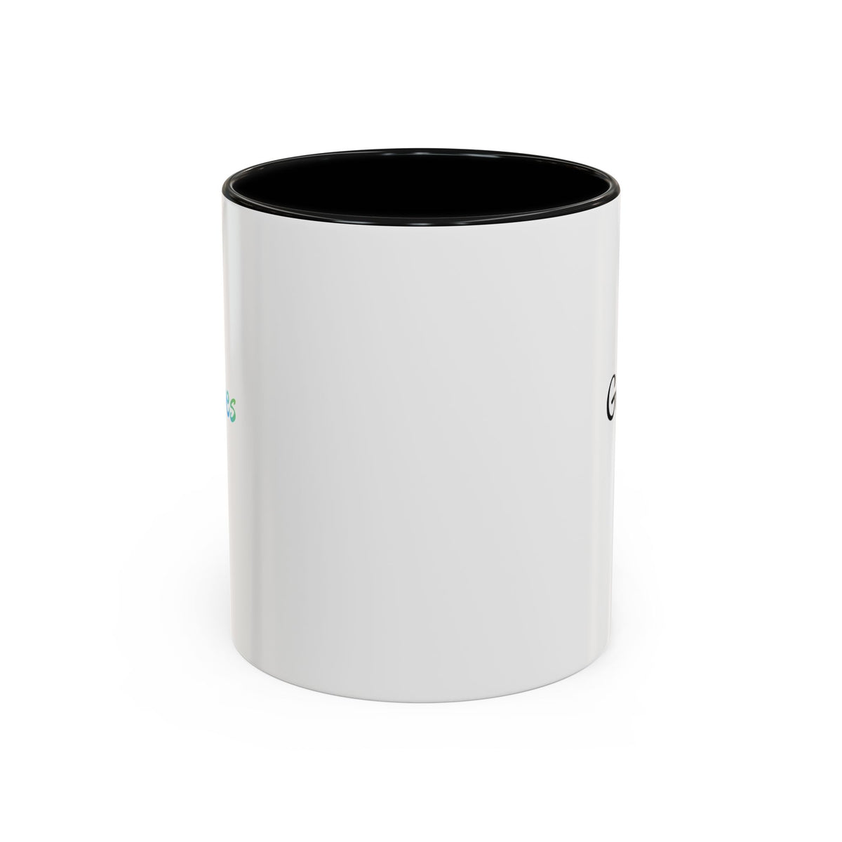 Printify Good Vibes Only accent coffee mug with positive morning message and stylish design, perfect for inspiring your day