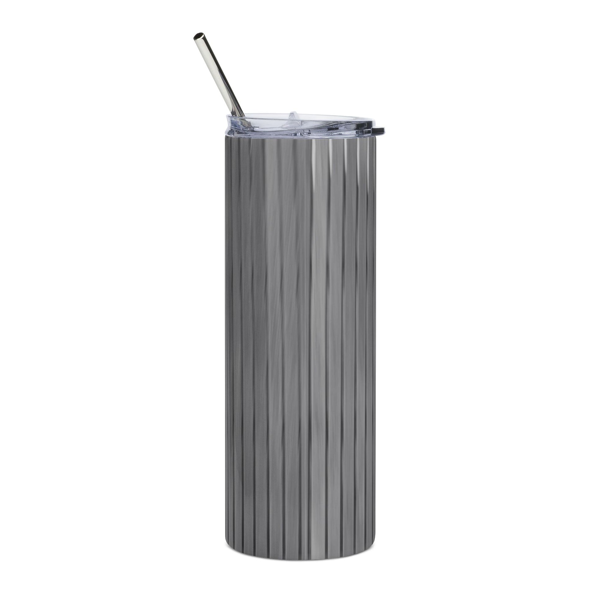 Sleek Stainless Steel Tumbler - Modern Design for Home, Travel, and Gifting | Insulated Drinkware, Reusable Cup, Coffee Travel Mug - TRV