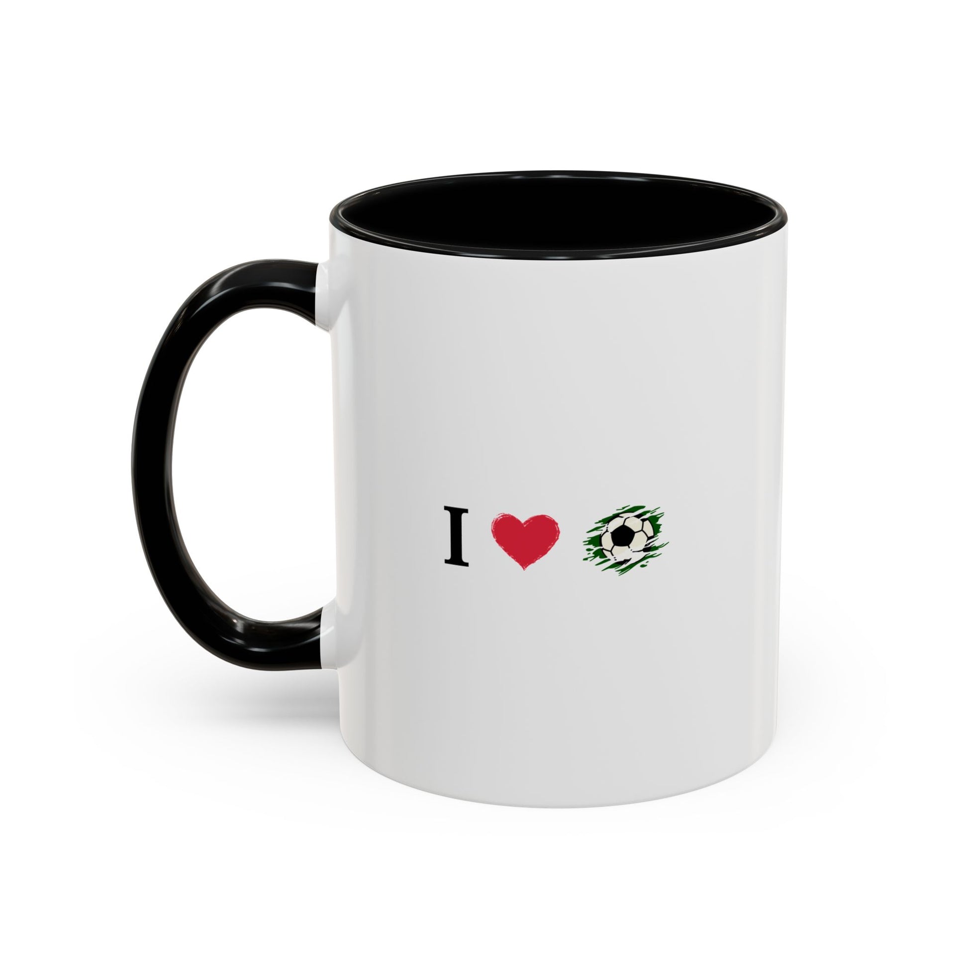 Soccer Love Mug - Accent Coffee Mug (11 & 15oz) | Perfect Gift for Soccer Fans, Sports Gifts, Customized Mugs, Birthday Present, Fan [...] - TRV