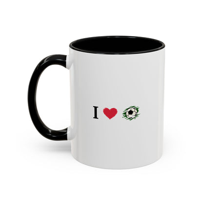 Soccer Love Mug - Accent Coffee Mug (11 & 15oz) | Perfect Gift for Soccer Fans, Sports Gifts, Customized Mugs, Birthday Present, Fan [...] - TRV