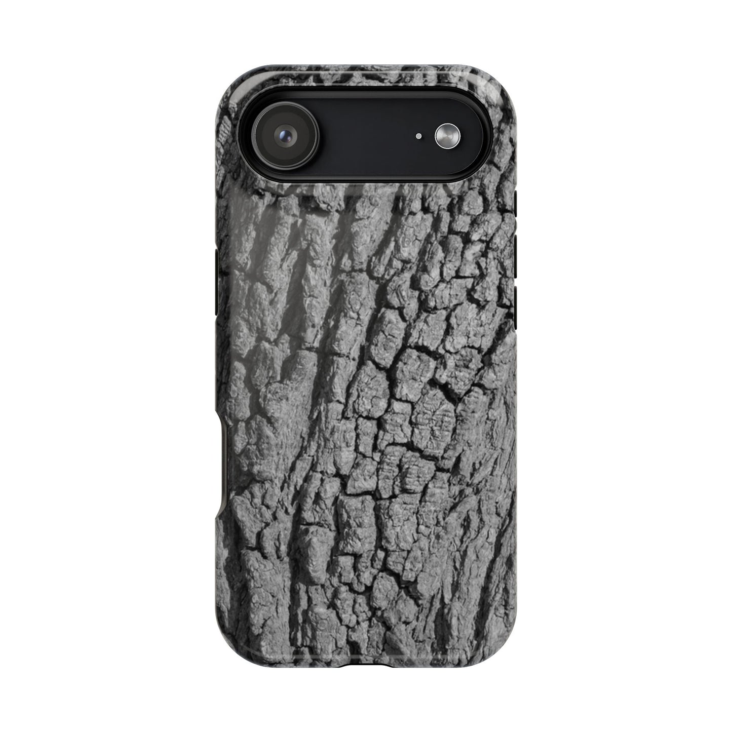 Bark Texture Magnetic Impact Phone Case