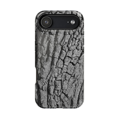 Bark Texture Magnetic Impact Phone Case