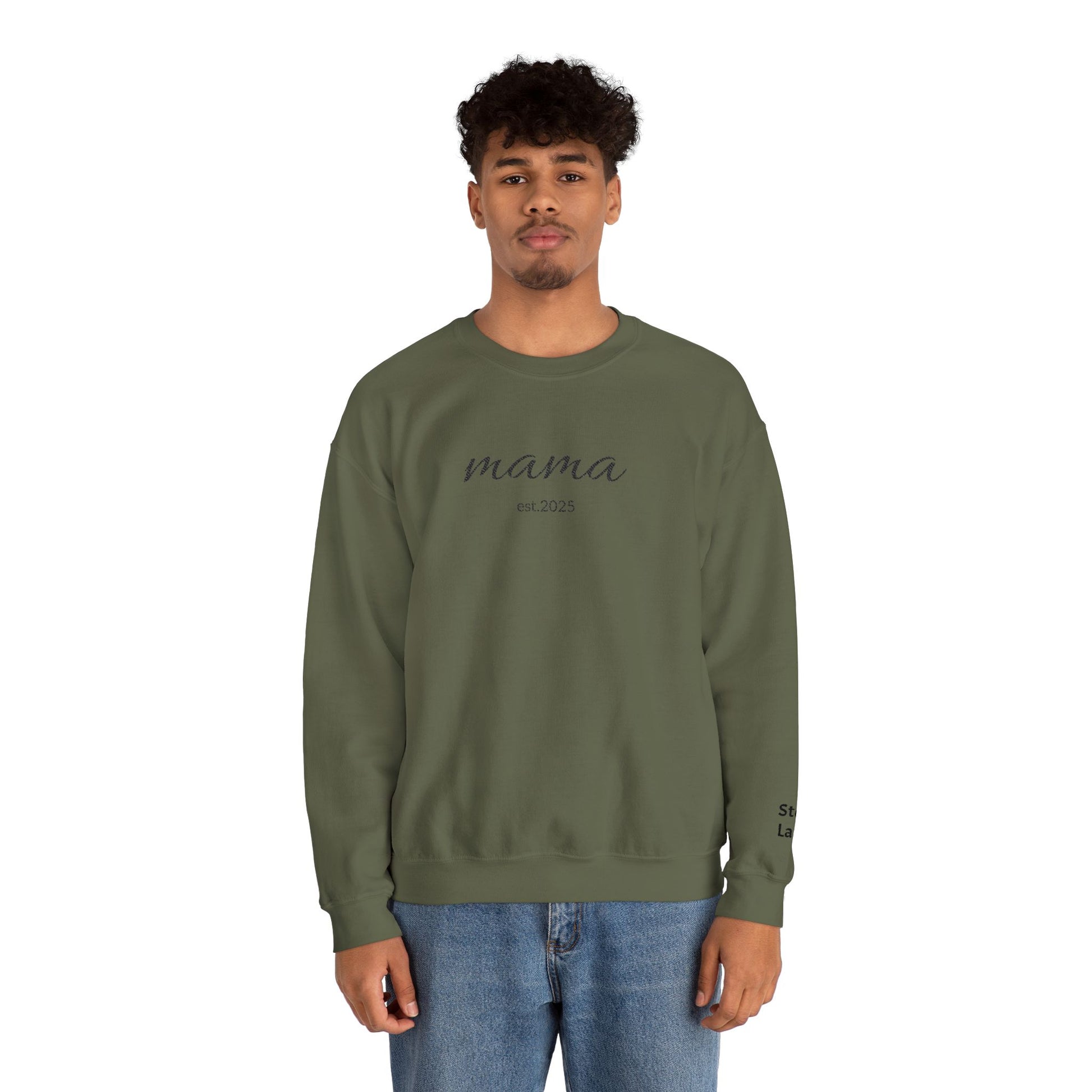 mama sweatshirt | simple script mom pullover - TRV