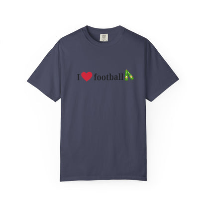 Unisex Football Love Tee - Casual Cotton T-Shirt, Gift for Sports Fans, Comfortable Daily Wear, Perfect for Game Days, Fun Summer Outfits - TRV