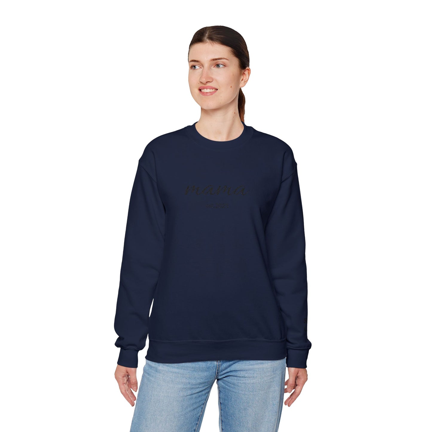 mama sweatshirt | simple script mom pullover - TRV