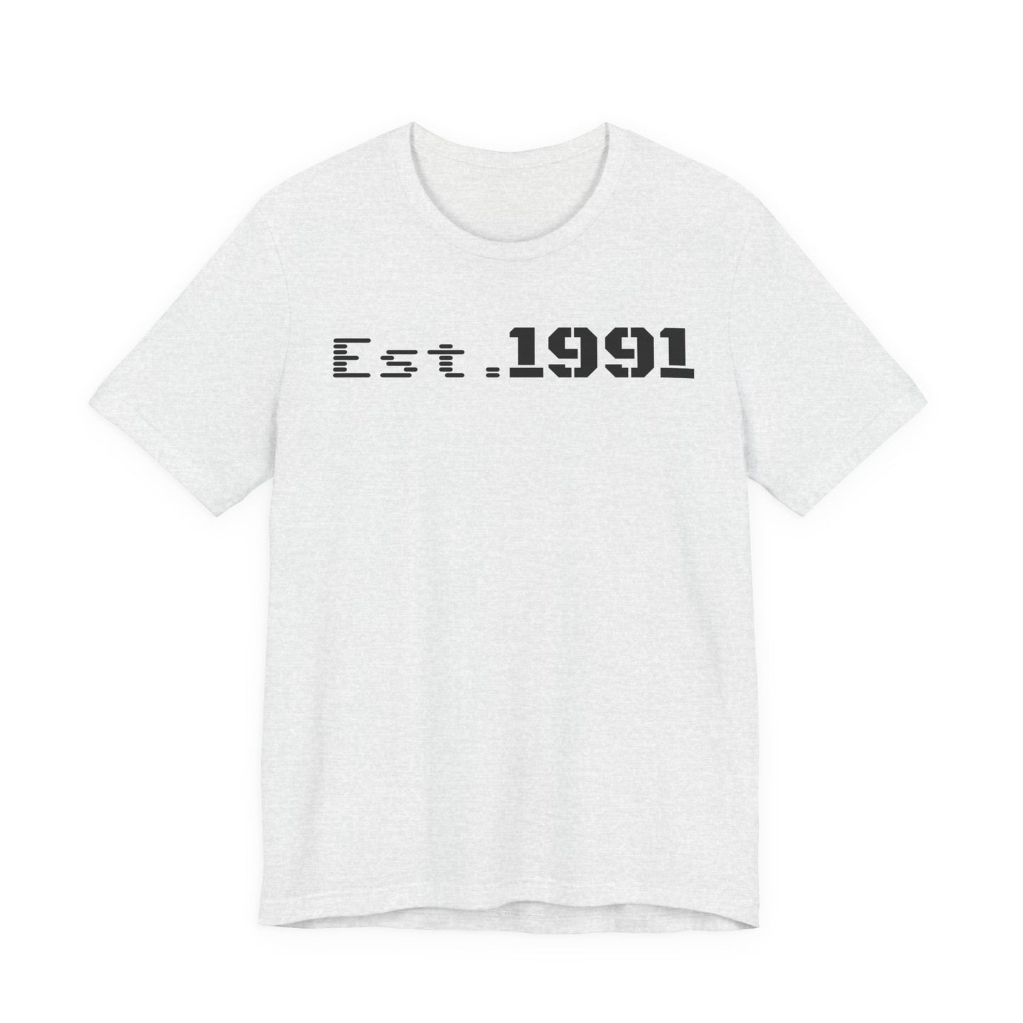 Unisex Vintage Est. 1991 Tee - Perfect Gift for Birthdays, Anniversaries, Throwback Fashion, Casual Wear, Milestone Celebrations