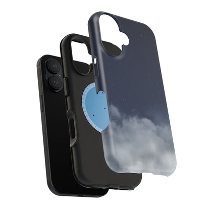 Night Sky Magnetic Impact-Resistant Phone Case — Foggy Cloud Design