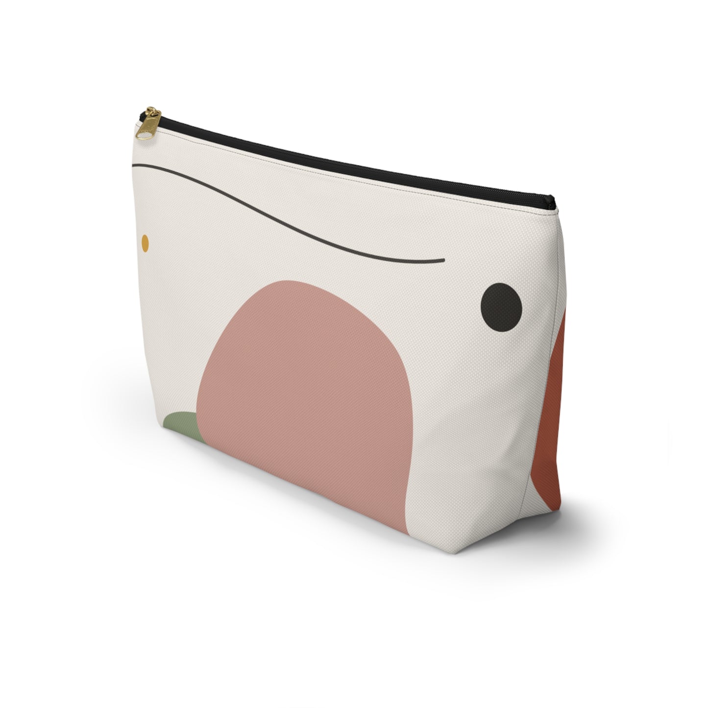 Abstract Organic Shapes Accessory Pouch