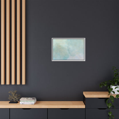 Soft Abstract Pastel Watercolor Matte Canvas