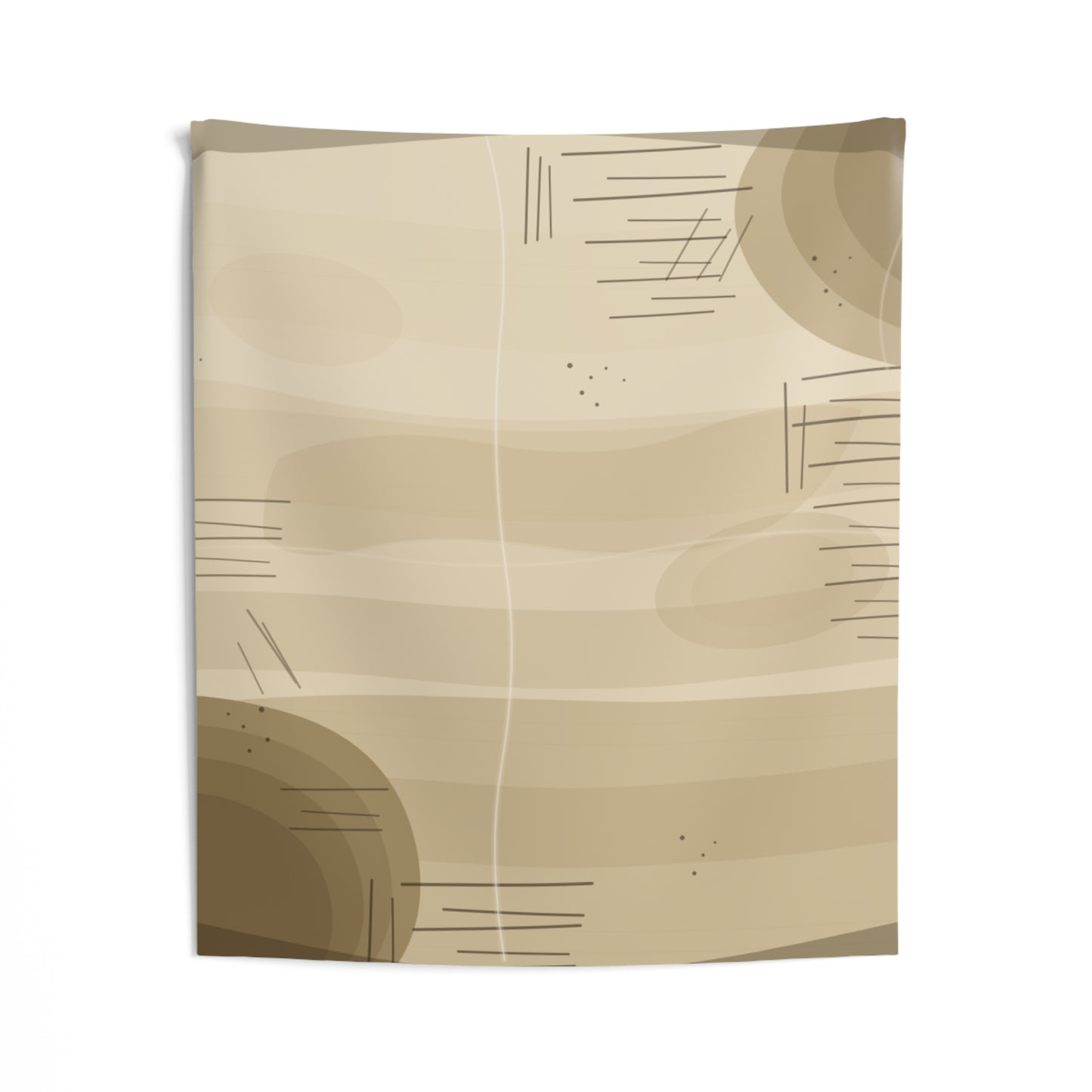 Abstract Earth Tapestry — Neutral Boho Wall Art