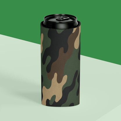 Camouflage Can Cooler | Beverage Insulator, Outdoor Parties, Gifts for Him, Hunting Accessories, Camping Gear - TRV