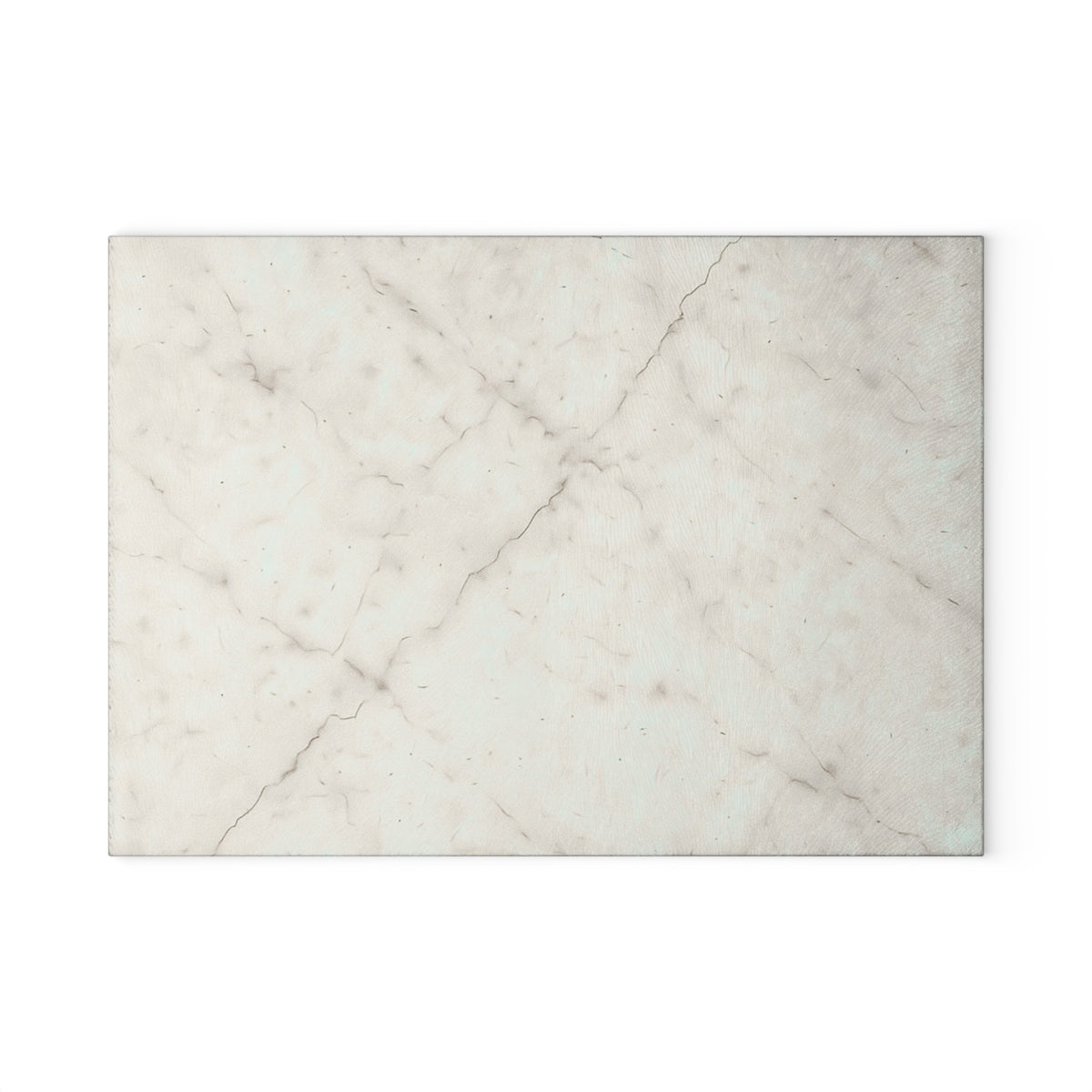 Marble-Print Glass Cutting Board — Elegant Kitchen Prep Surface