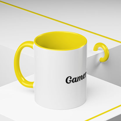 Gamer Fuel Accent Coffee Mug - Perfect for Gamers - TRV