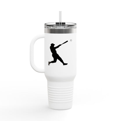 Insulated Baseball Travel Mug, 40oz - Perfect for Sports Fans, Coffee Lovers, Kids and Adults, Gift for Teachers, Graduations, Birthdays
