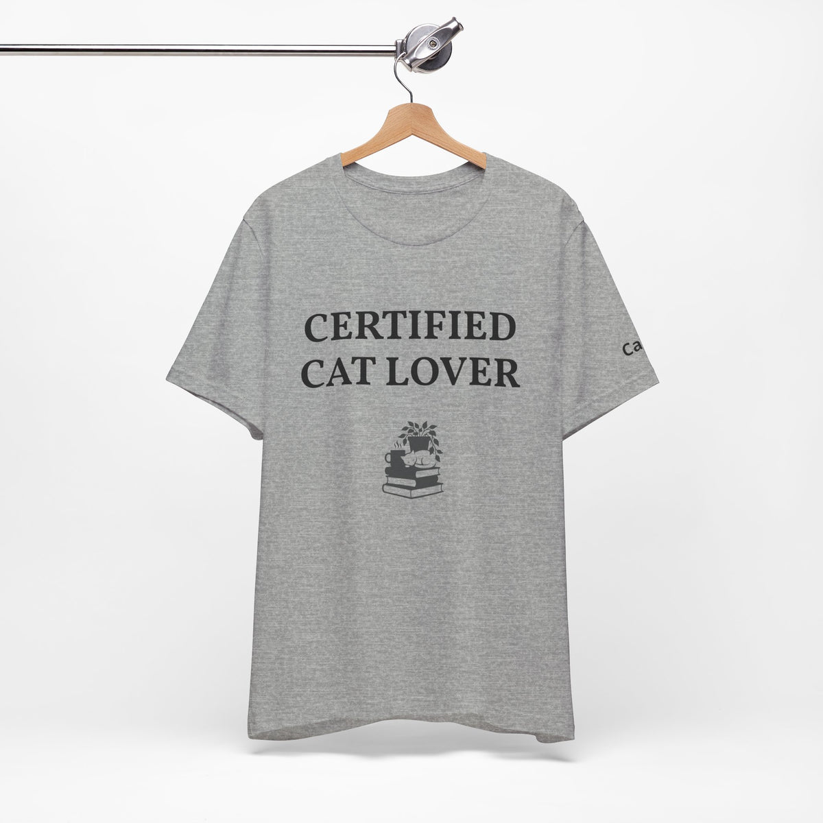 Unisex custom T-shirt by Printify with a blank design, showcasing a plain white T-shirt on a plain background.