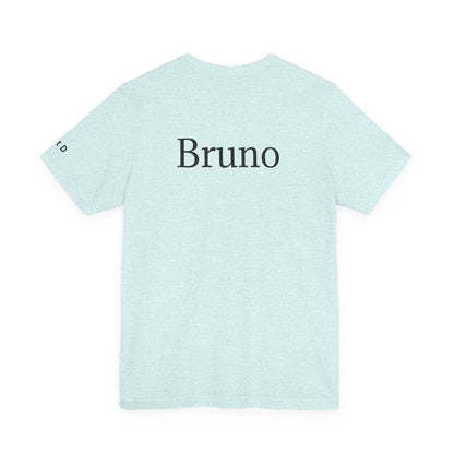 Unisex custom T-shirt by Printify featuring personalized design on a comfortable fabric, available in various colors.