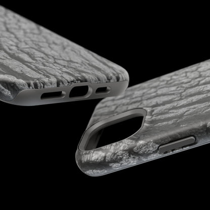 Bark Texture Magnetic Impact Phone Case