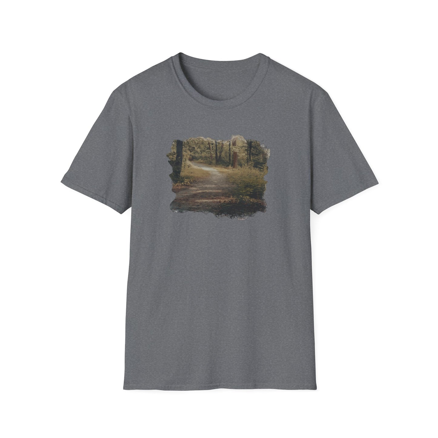 Nature-Inspired Unisex Softstyle T-Shirt | Casual Wear, Outdoor Activities, Gift for Nature Lovers, Relaxed Fit T-Shirt, Eco-Friendly Style - TRV