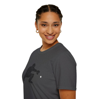 Baseball Catcher Unisex Softstyle T-Shirt, Sports Apparel, Gift for Athletes, Workout Gear, Casual Wear, Special Occasions