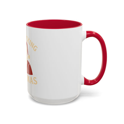 Merry Fucking Christmas Mug — Funny Santa Middle Finger Coffee Cup (11oz & 15oz)
