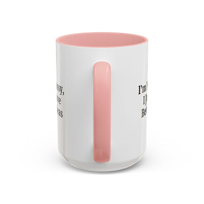 Sassy Accent Coffee Mug - "I'm Not Bossy, I Just Have Better Ideas" - Perfect Gift for Coffee Lovers - TRV