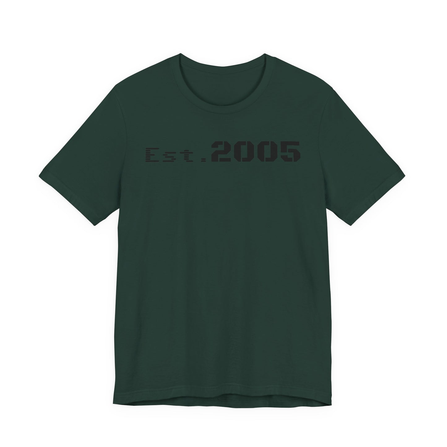 Est. 2005 Unisex Tee, Vintage T-Shirt, Custom Year Shirt, Birthday Gift, Casual Wear