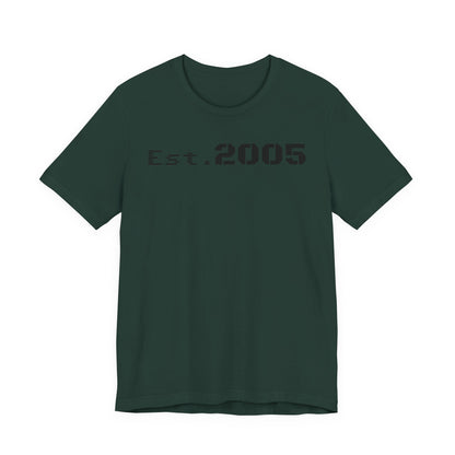 Est. 2005 Unisex Tee, Vintage T-Shirt, Custom Year Shirt, Birthday Gift, Casual Wear