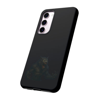 Werewolf Phone Case, dark monster graphic tough protective case - view 124
