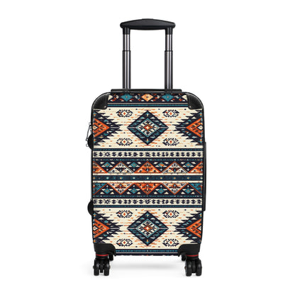 Aztec Travel Suitcase – Southwestern Pattern Carry-On Luggage