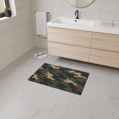 Heavy duty Printify floor mat with textured surface, ideal for durable indoor or outdoor use, shown on a flat surface.