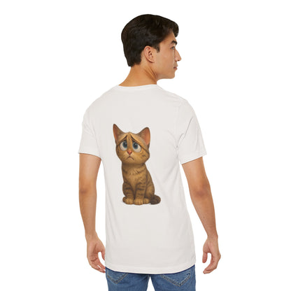 Adorable Cat Graphic Tee, Cute Pet Lover Shirt, Animal Lover Gift, Funny Cat Apparel, Birthday, Christmas, Everyday Use - TRV