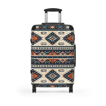 Aztec Travel Suitcase – Southwestern Pattern Carry-On Luggage