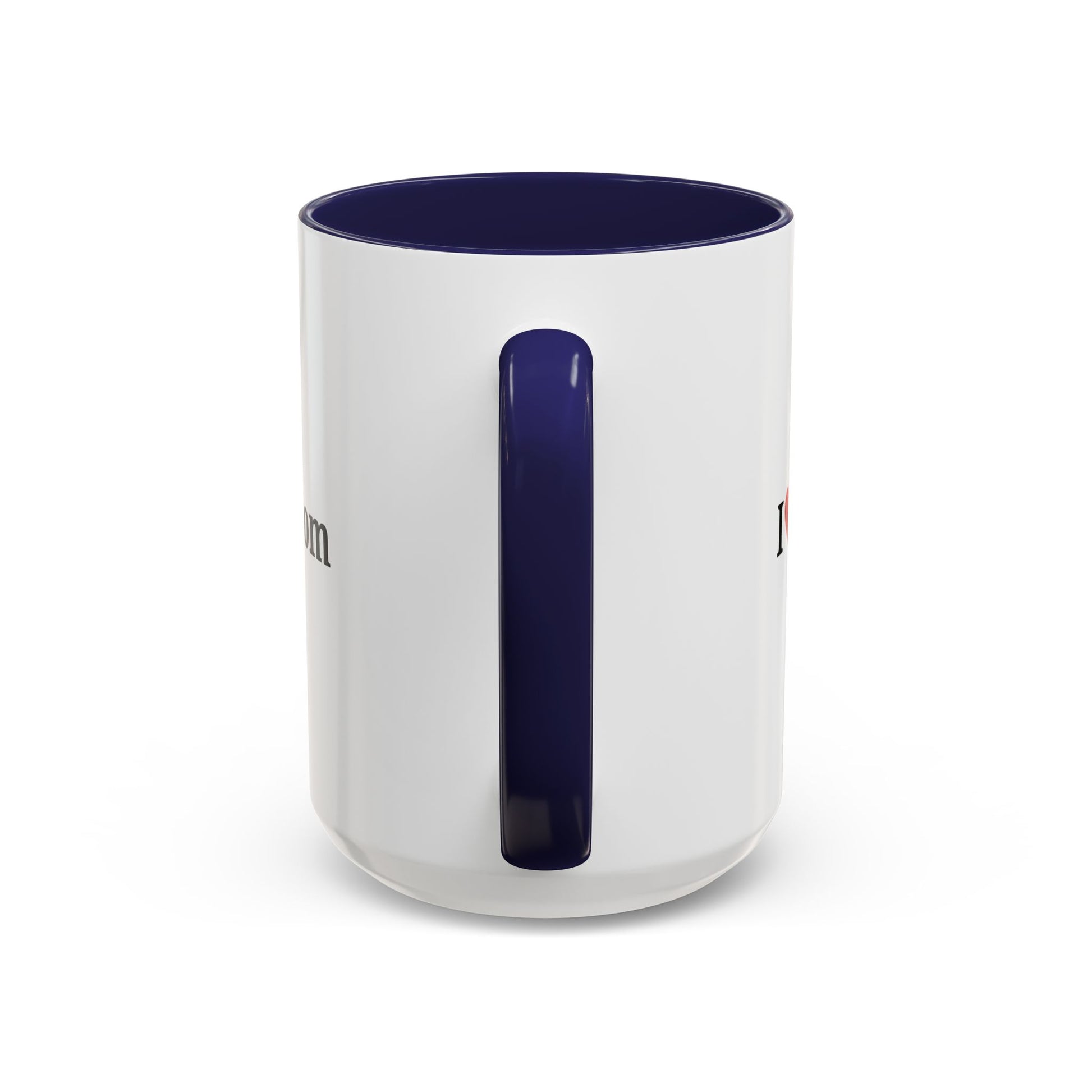 I Love Mom Accent Coffee Mug - Perfect Gift for Mother's Day & Special Occasions - TRV