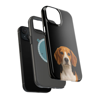 Beagle Photo Magnetic Impact Phone Case — Shockproof, Slim Protective Cover