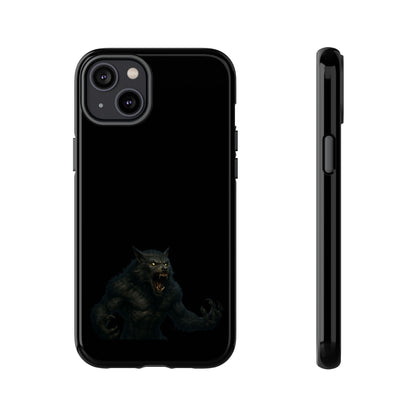 Werewolf Phone Case, dark monster graphic tough protective case - view 20