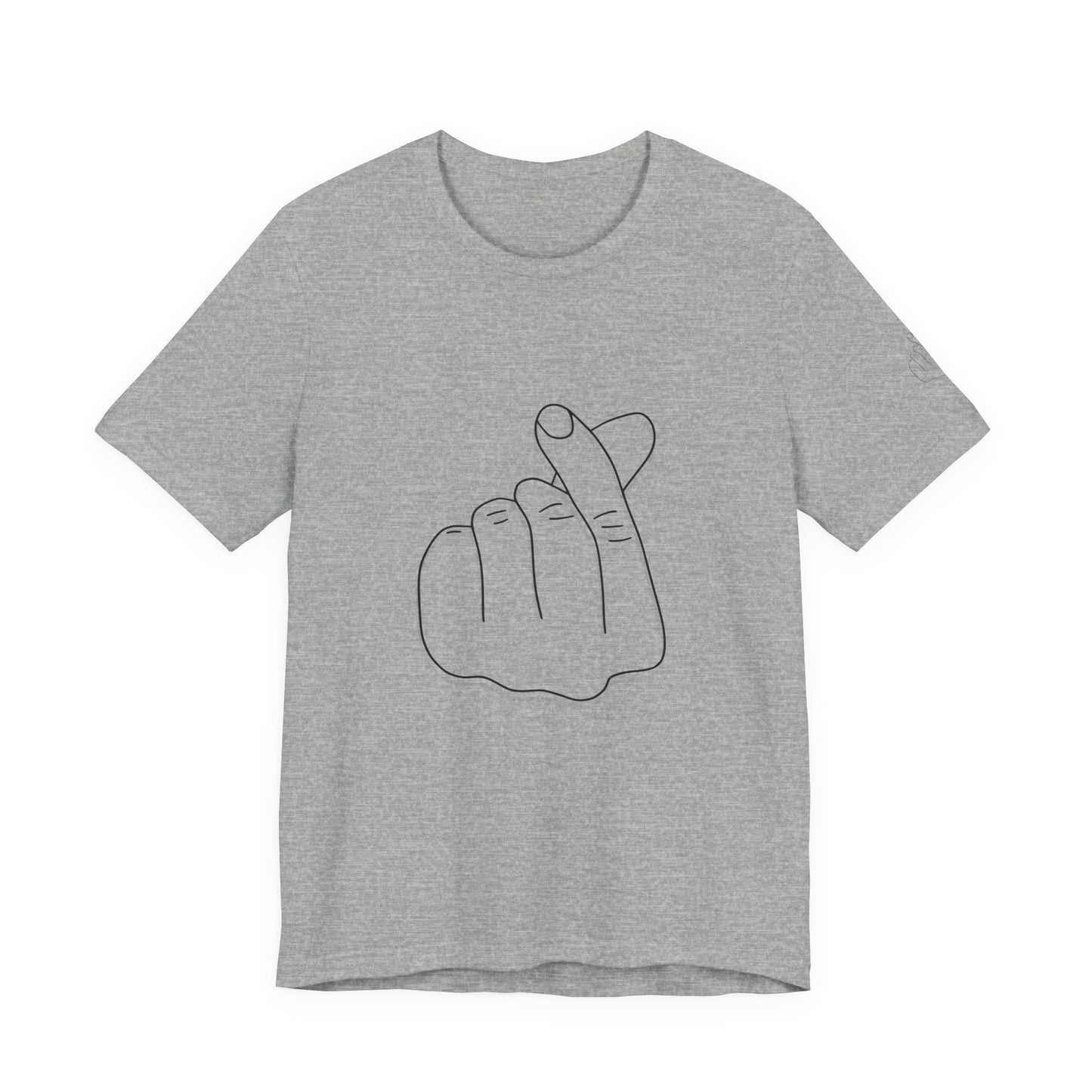 Minimalist Hand Sign Unisex Tee | Casual Everyday Wear | Perfect for Gift Givers