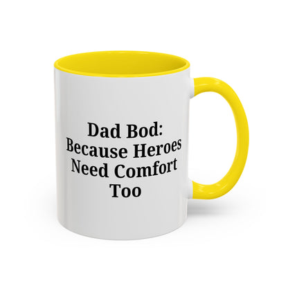 Dad Bod Coffee Mug - Perfect Gift for Fathers, Comfort Mug, Dad Humor, Father's Day Gift, Coffee Lovers - TRV