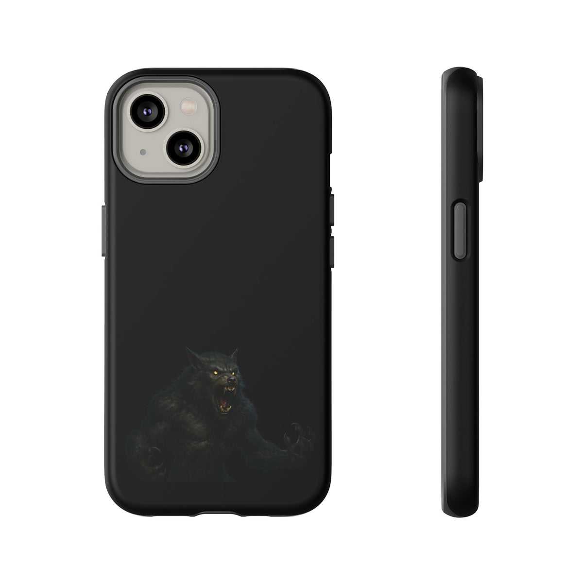 Werewolf Phone Case, dark monster graphic tough protective case - view 17