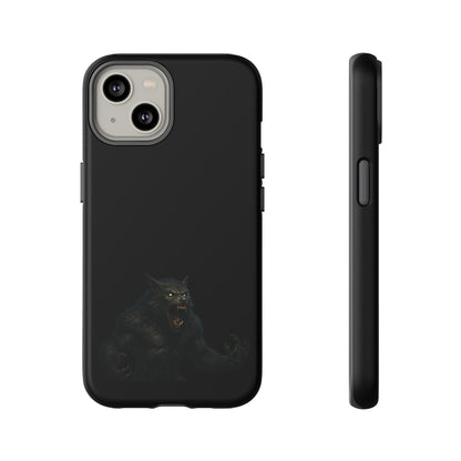 Werewolf Phone Case, dark monster graphic tough protective case - view 17