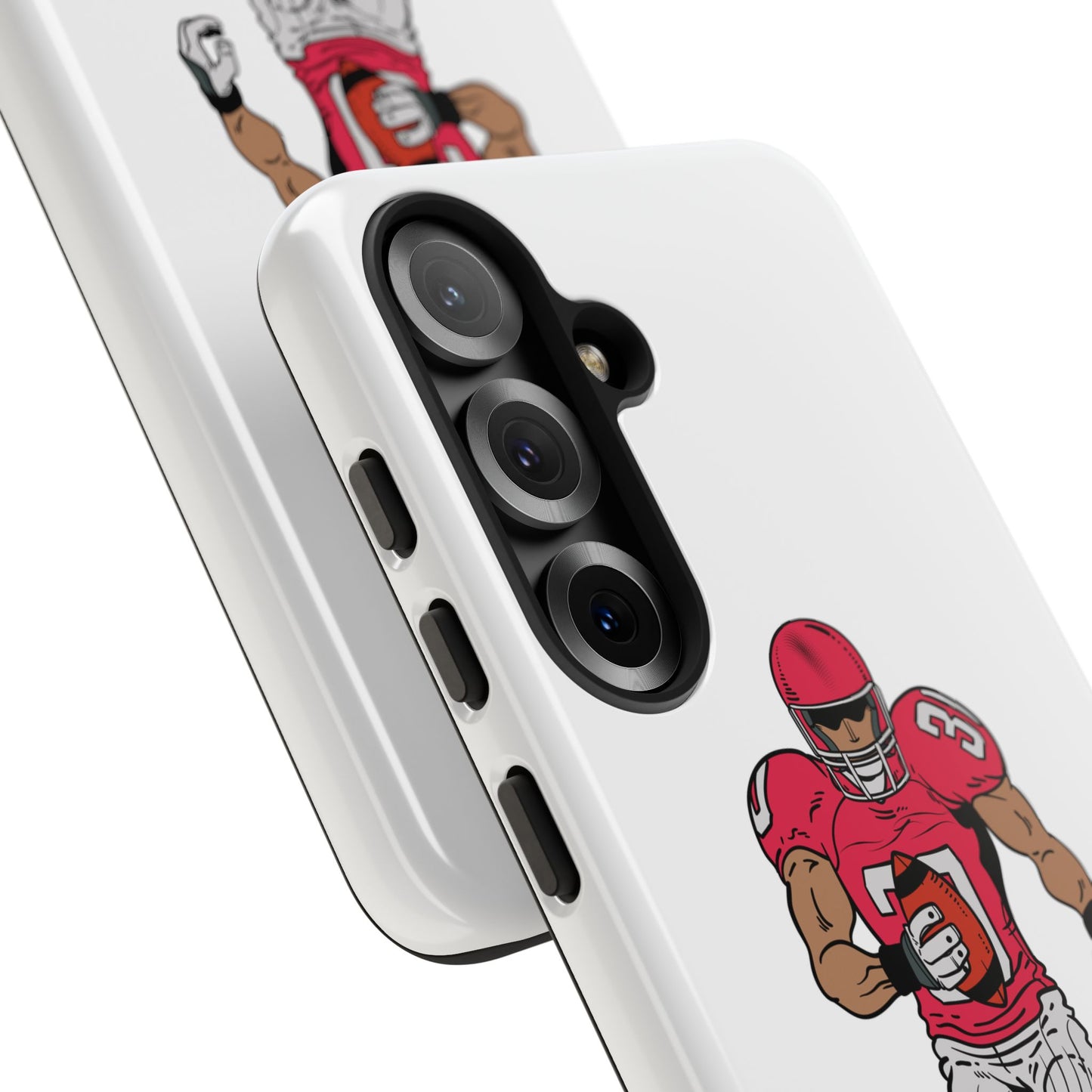 Football Player Tough Case, Sports Phone Cover, Athlete Gift, Tough Phone Case, Fall Sports, Football Lover's Accessory - TRV