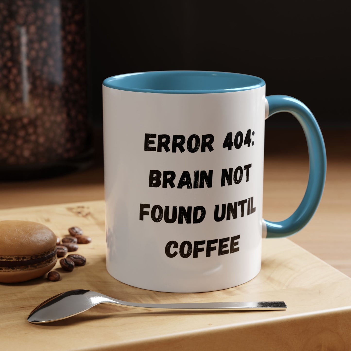 Error 404 Coffee Mug - Perfect for Your Daily Brew, Gift for Programmers, Humor for Coffee Lovers, Office Desk Decor, Nerdy Kitchenware