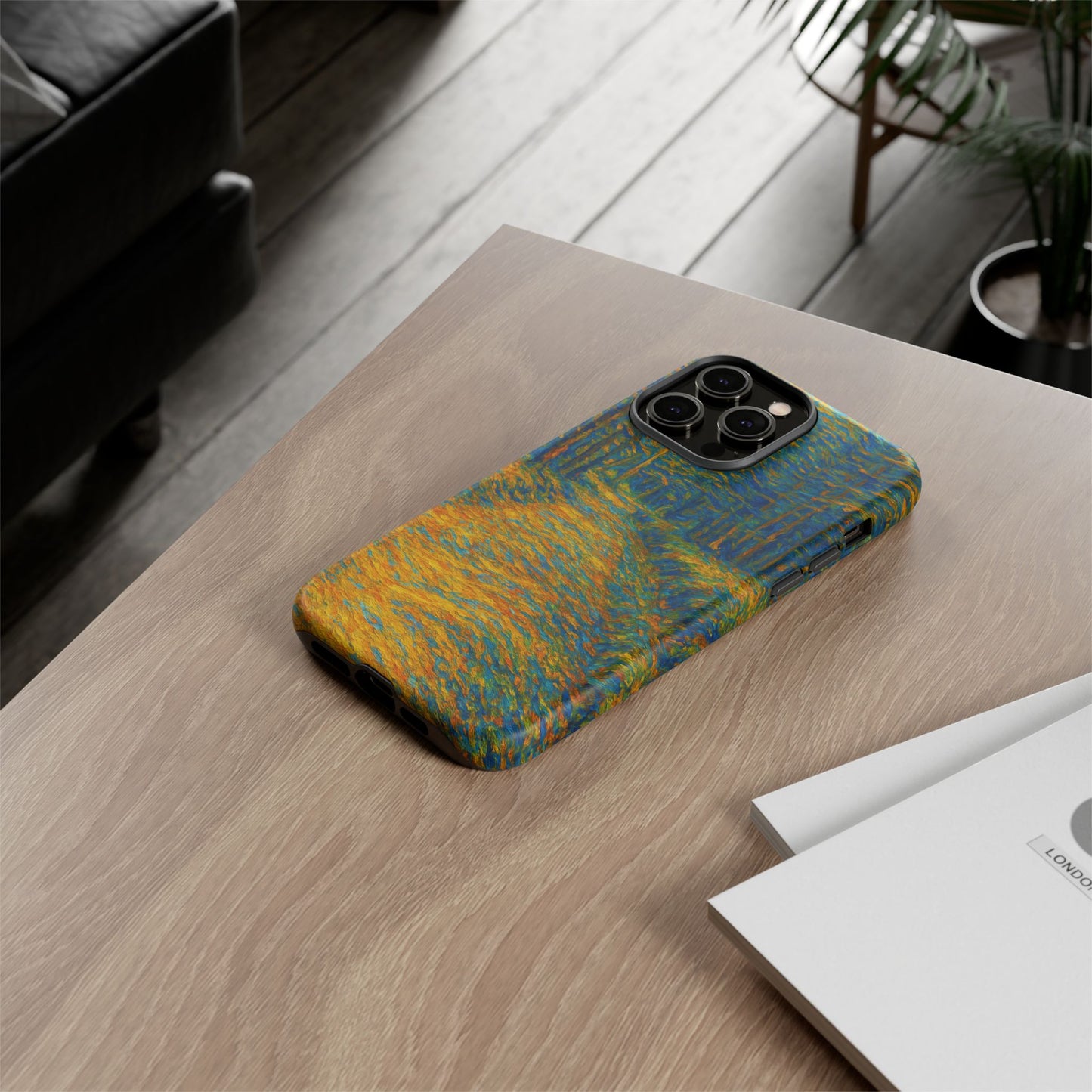 Artistic Phone Case for Nature Lovers, Tough Cases, Vibrant Design, Gift for Friends, Phone Accessories, Unique Artwork - TRV