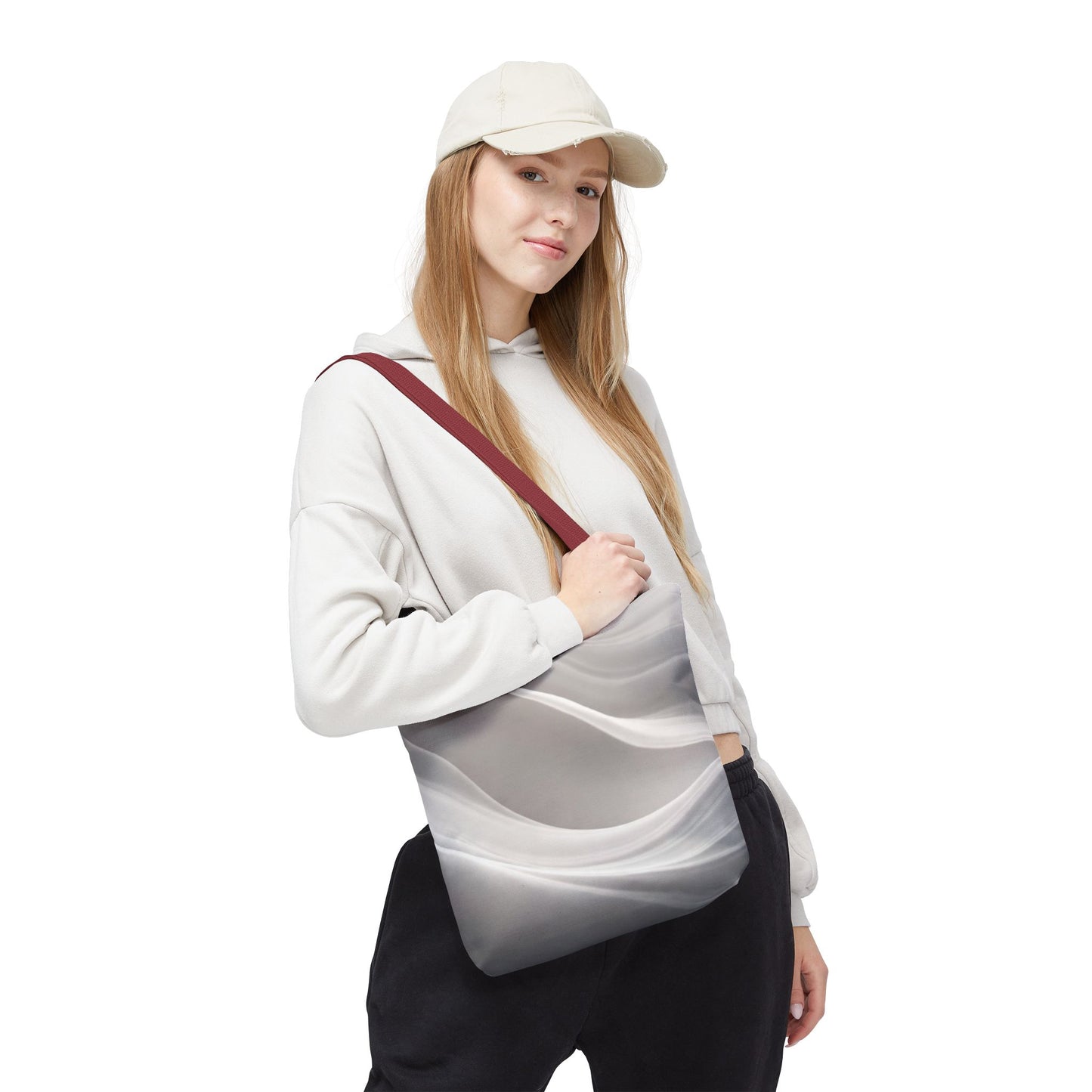 Soft Marble Wave Tote