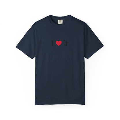 I Love [Activity] Unisex Garment-Dyed T-shirt, Casual Tee, Gift for Him, Gift for Her, Everyday Style, Fun Apparel - TRV